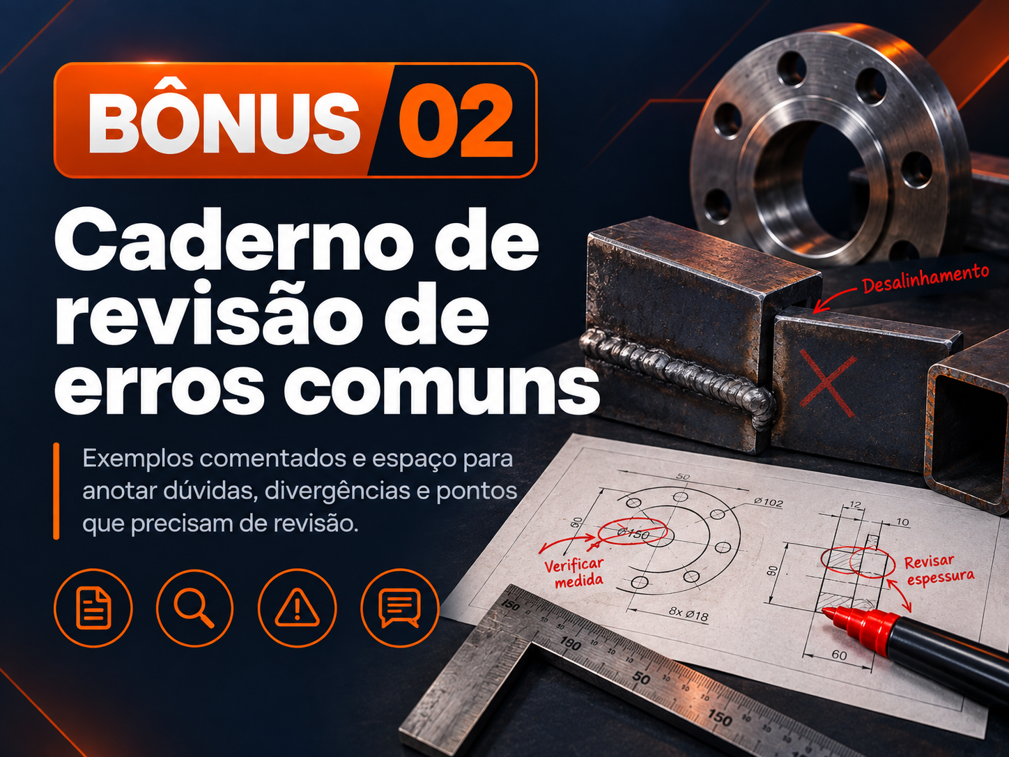 Bônus 2: Caderno de revisão de erros comuns